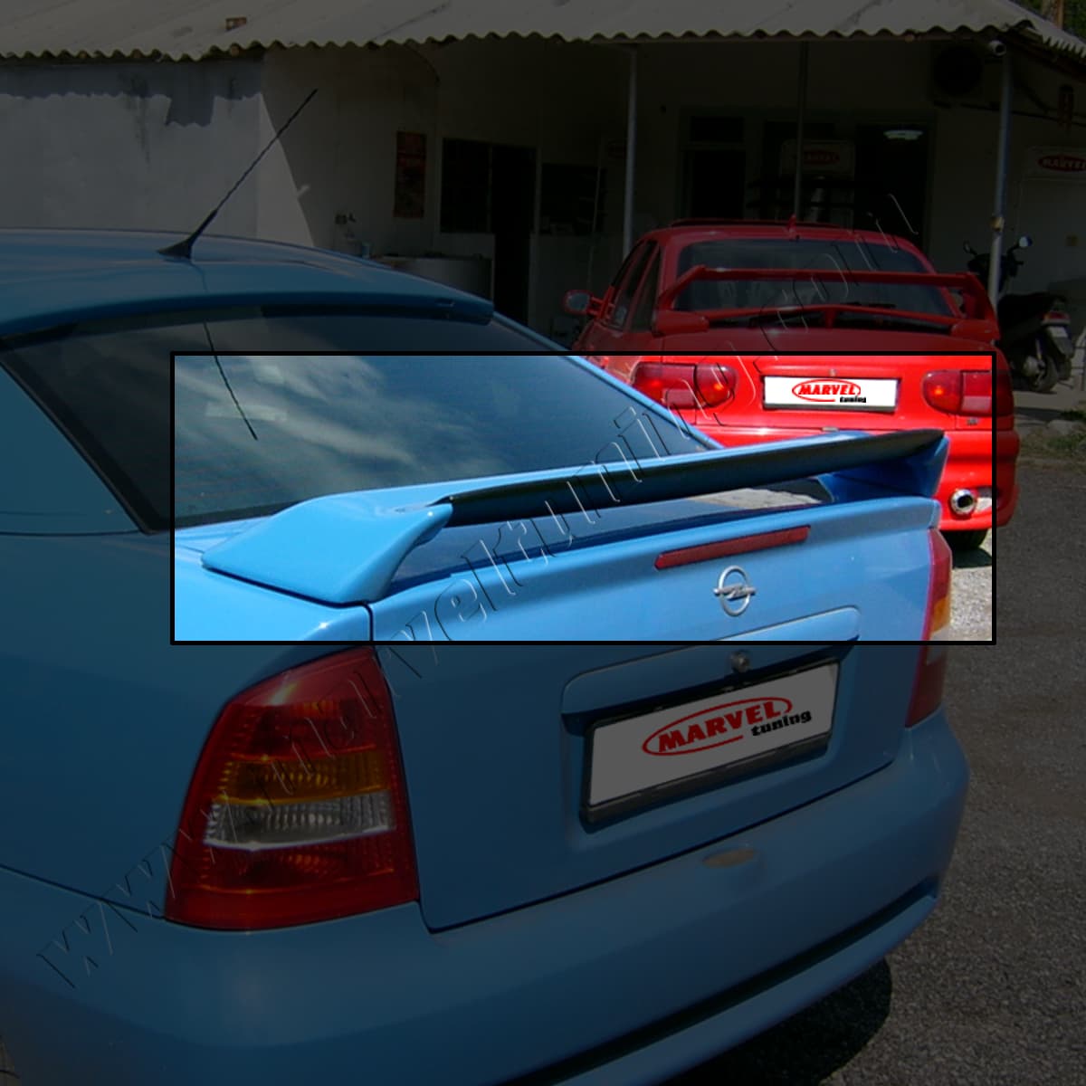 Marvel Tuning | Rear boot spoiler for astra G Bertone image 1
