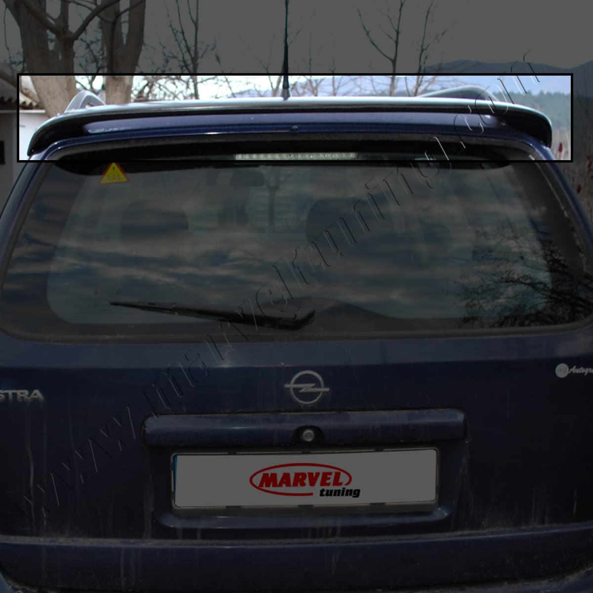 Marvel Tuning | Rear Roof Spoiler Astra G Station image 3